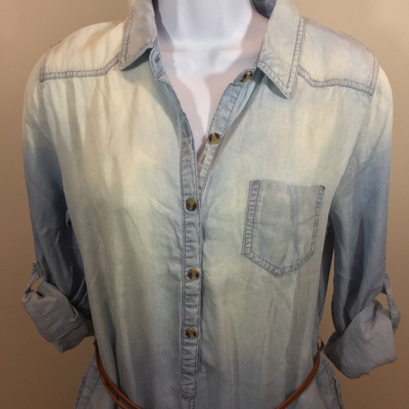 NWT Fabulous Tencel Dress with Belt - Picture 2 of 5